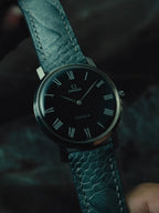 OMEGA Genève "Midnight Roman" Black Dial 1970s｜オメガ ヴィンテージ時計 - 10