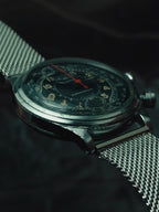PIERCE Scientific Chronograph Black Dial 1940s