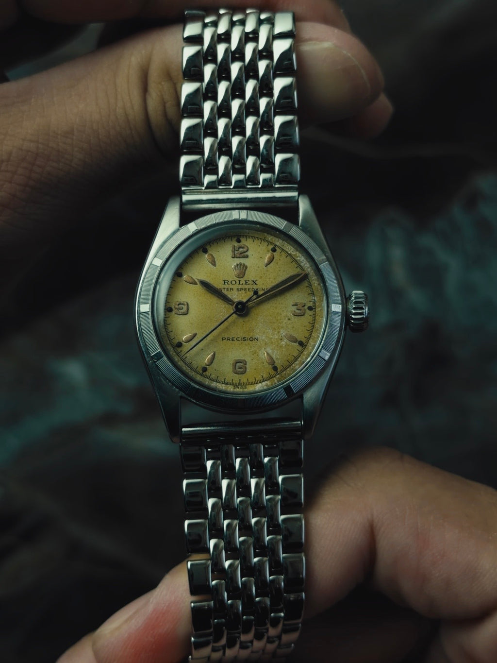 ROLEX Oyster Speedking Precision "Explorer Dial" 1950s