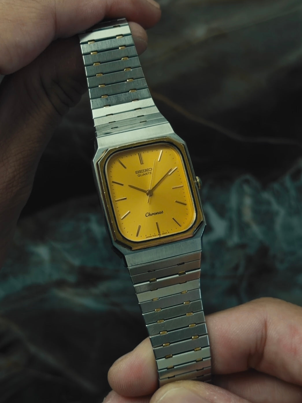 SEIKO Chronos Golden Dial 1980s
