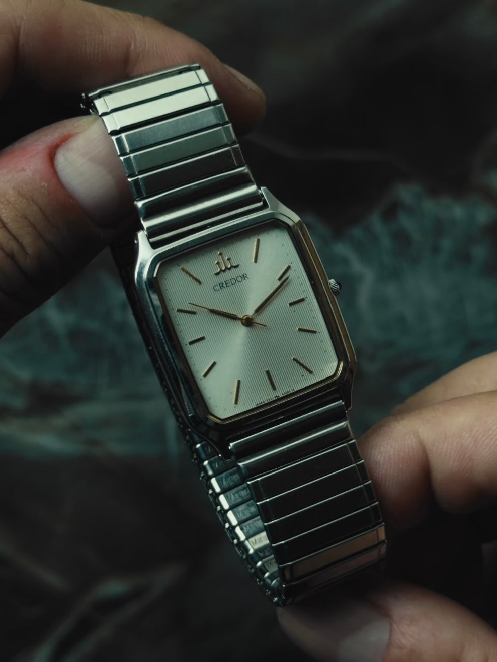 SEIKO CREDOR Silver Stripe Dial Quartz 1987｜セイコー ヴィンテージ時計 - 10
