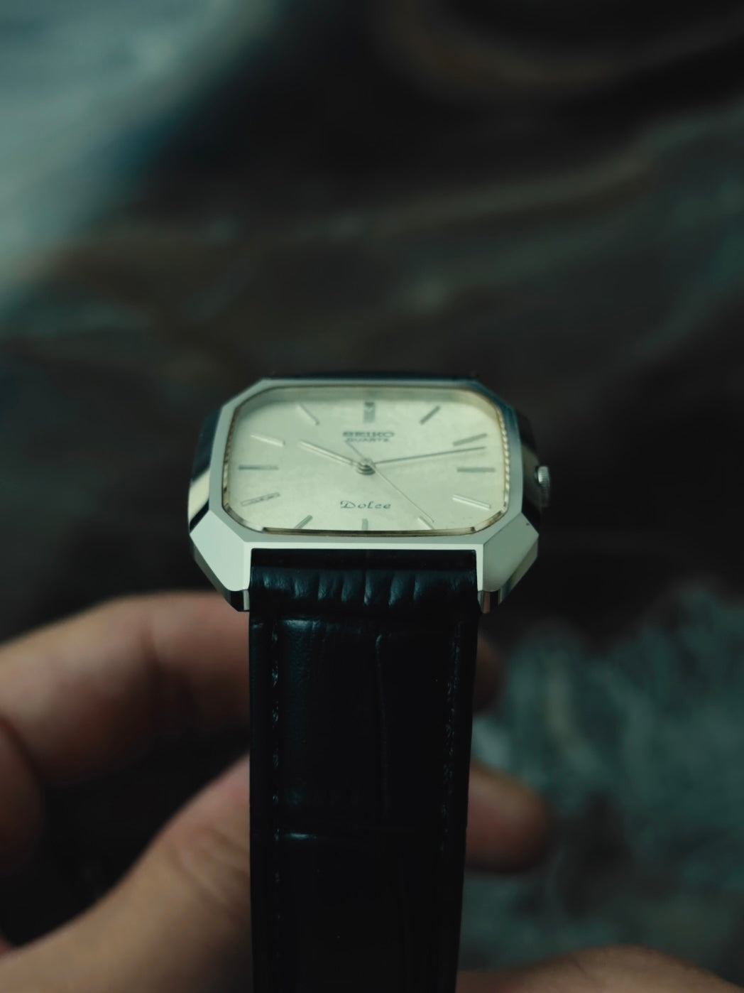 SEIKO Dolce "Silver Texture Dial" SS 1980s｜セイコー ヴィンテージ時計 - 10