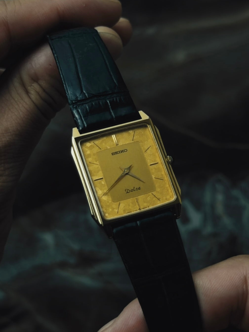 SEIKO Dolce Gold Textured Dial Quartz 1986｜セイコー ヴィンテージ時計 - 10