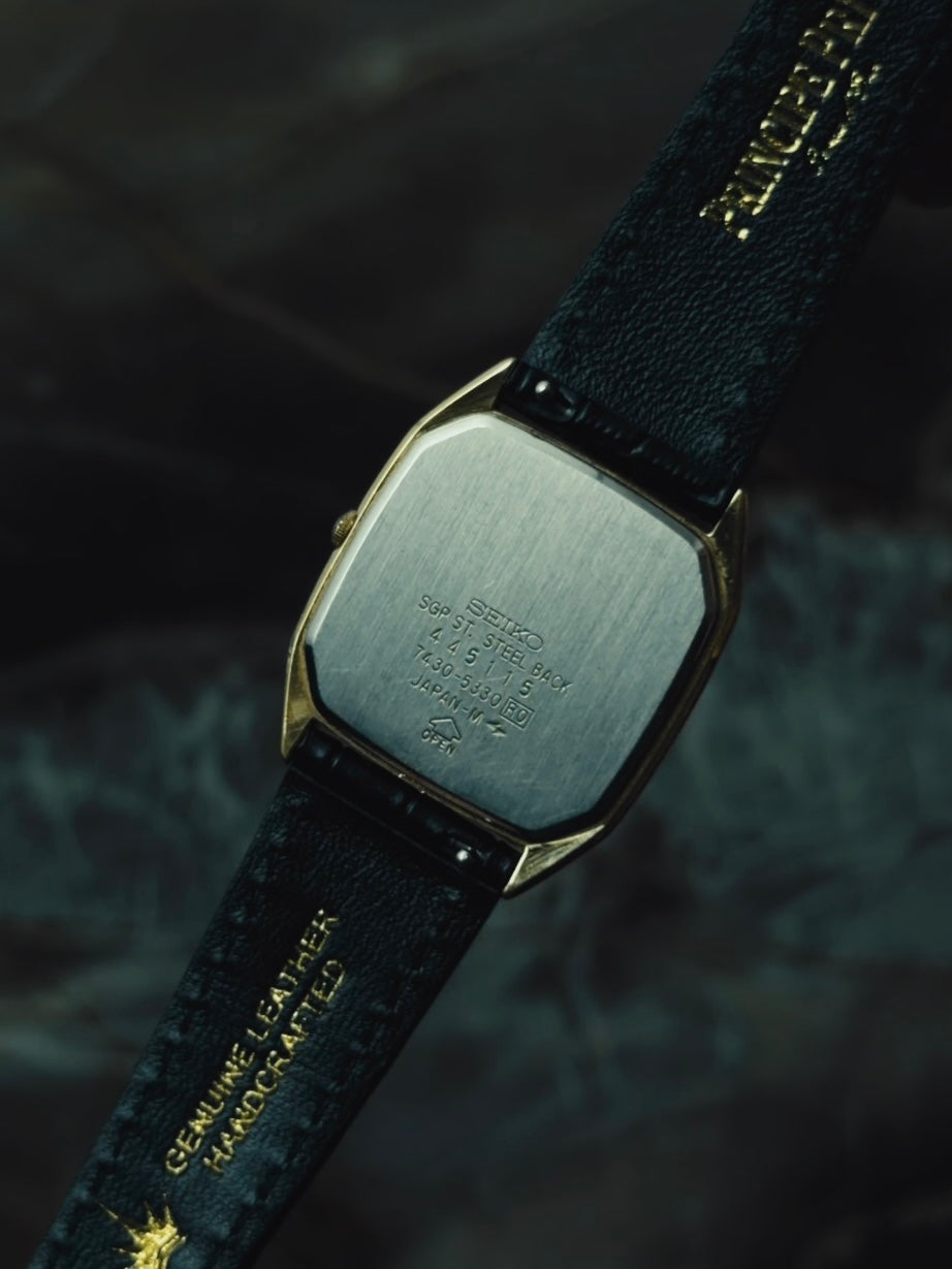 SEIKO Octagon Gold Dial 1984｜セイコー ヴィンテージ時計 - 10