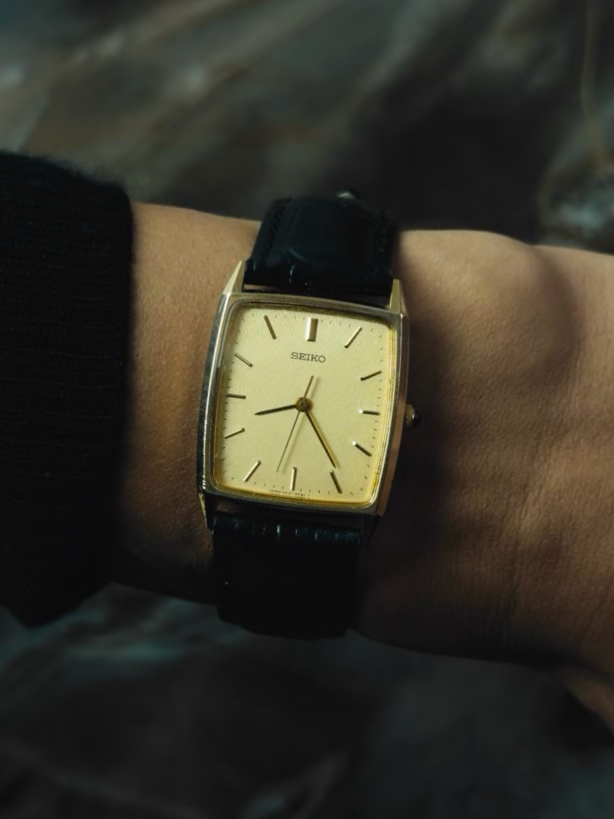 SEIKO GP Texture Dial Quartz 1990s
