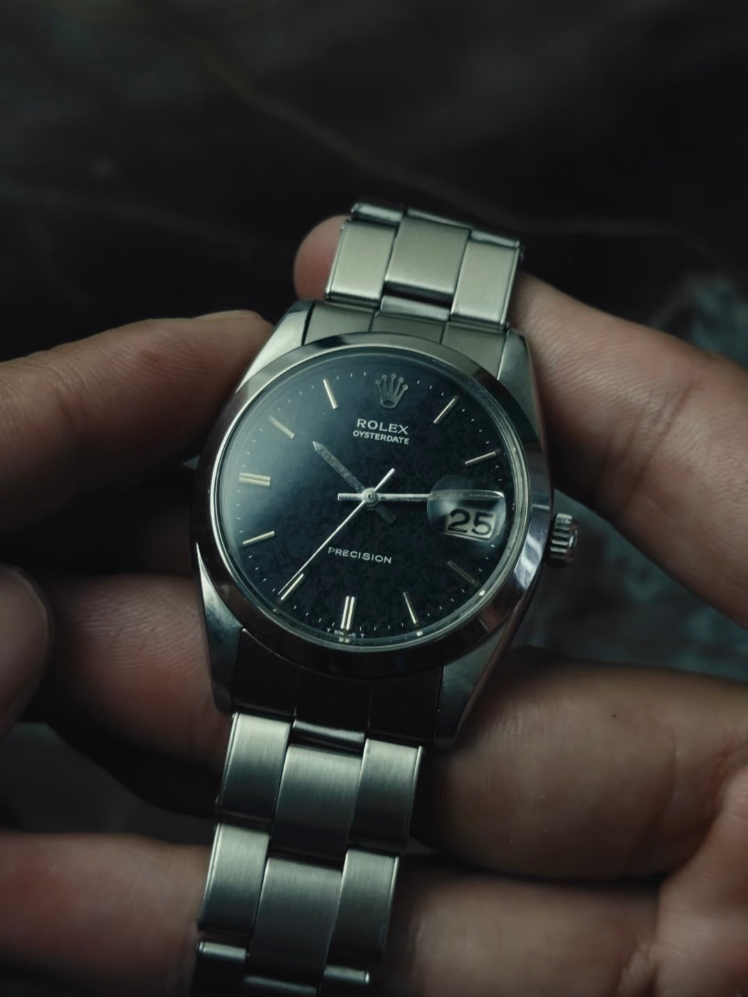 ROLEX 6694 Oysterdate “Midnight Tropical Dial” 1965s
