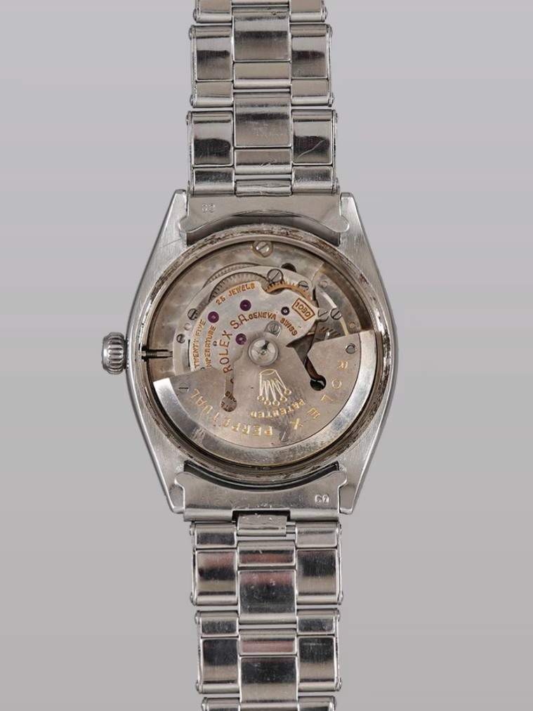 ROLEX Air-King 6552 1st Generation Original Warm Patina Dial 1958s