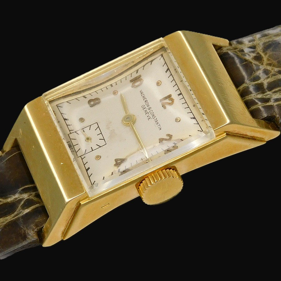 VACHERON CONSTANTIN 18k REQUTANGULAR 1940s