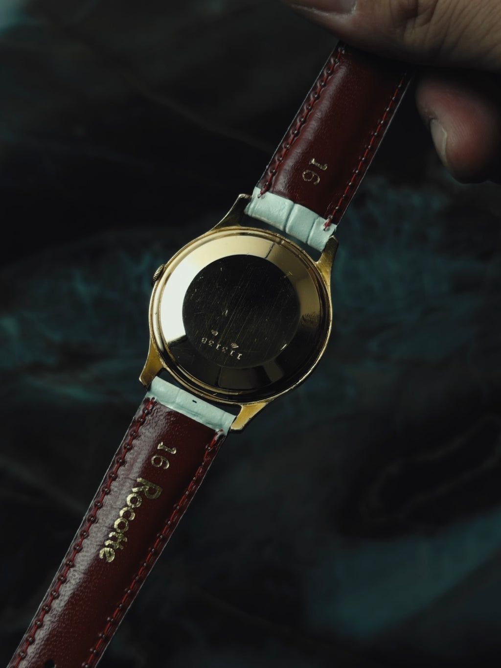 JAEGER-LECOULTRE 18K Pink Gold "Clous de Paris" Bezel 1950s｜ジャガー・ルクルト ヴィンテージ時計 - 11