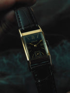 LECOULTRE 14K Solid Gold "Black Roman" 1940s｜ルクルト ヴィンテージ時計 - 11