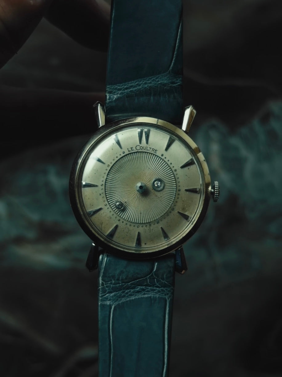 LECOULTRE 14K White Gold "Mystery Dial" 1960s｜ジャガー・ルクルト ヴィンテージ時計 - 11