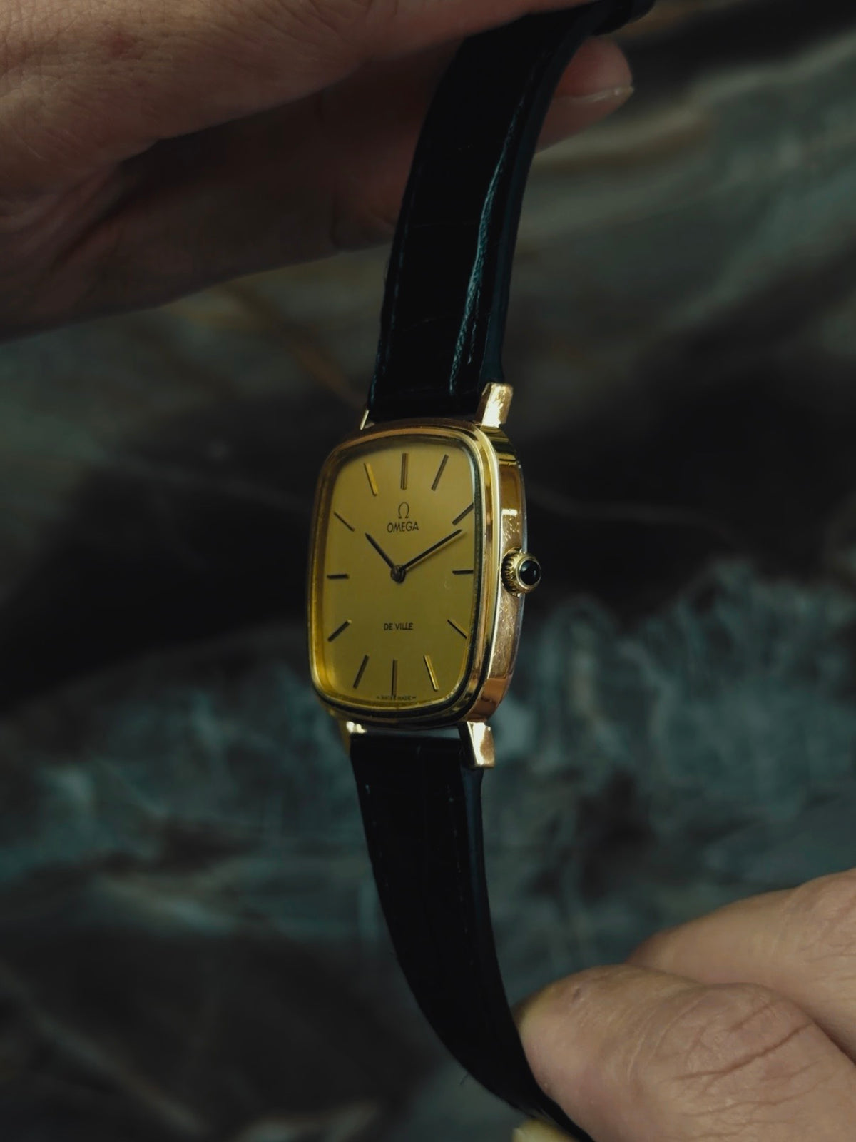 OMEGA De Ville Gold Dial 1970s