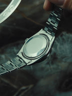 ROLEX Oyster Perpetual Date Obsidian Patina Dial 1964s