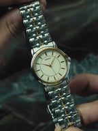 SEIKO "Ivory Dial" Two-Tone Quartz 1990s｜セイコー ヴィンテージ時計 - 11