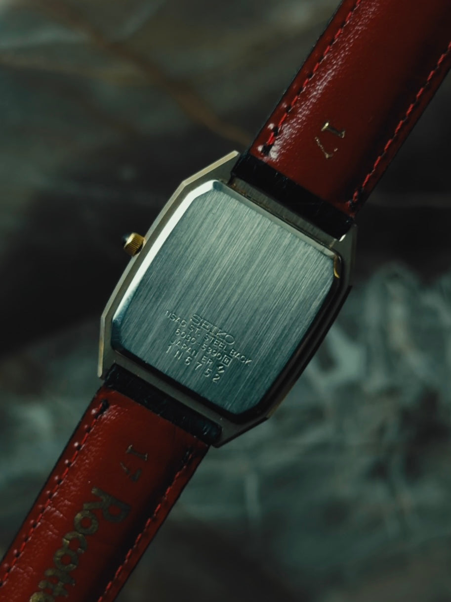 SEIKO Dolce Rectangular Champagne Dial 1981｜セイコー ヴィンテージ時計 - 11