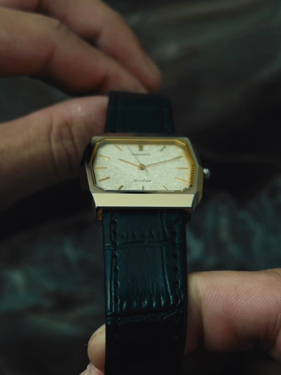 SEIKO Dolce "Frosted Ivory Dial" Quartz 1990｜セイコー ヴィンテージ時計 - 11