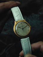 JAEGER-LECOULTRE 18K Pink Gold "Clous de Paris" Bezel 1950s｜ジャガー・ルクルト ヴィンテージ時計 - 12