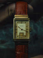 LECOULTRE 10KGF “Champagne Two-Tone” 1940s｜ルクルト ヴィンテージ時計 - 12