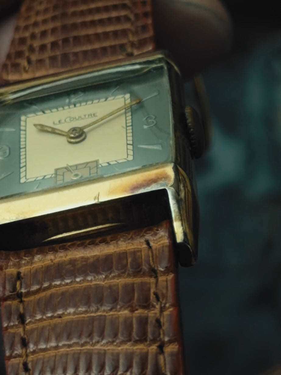 LECOULTRE 10KGF “Arabic Two-Tone” Dial 1940s｜ルクルト ヴィンテージ時計 - 12