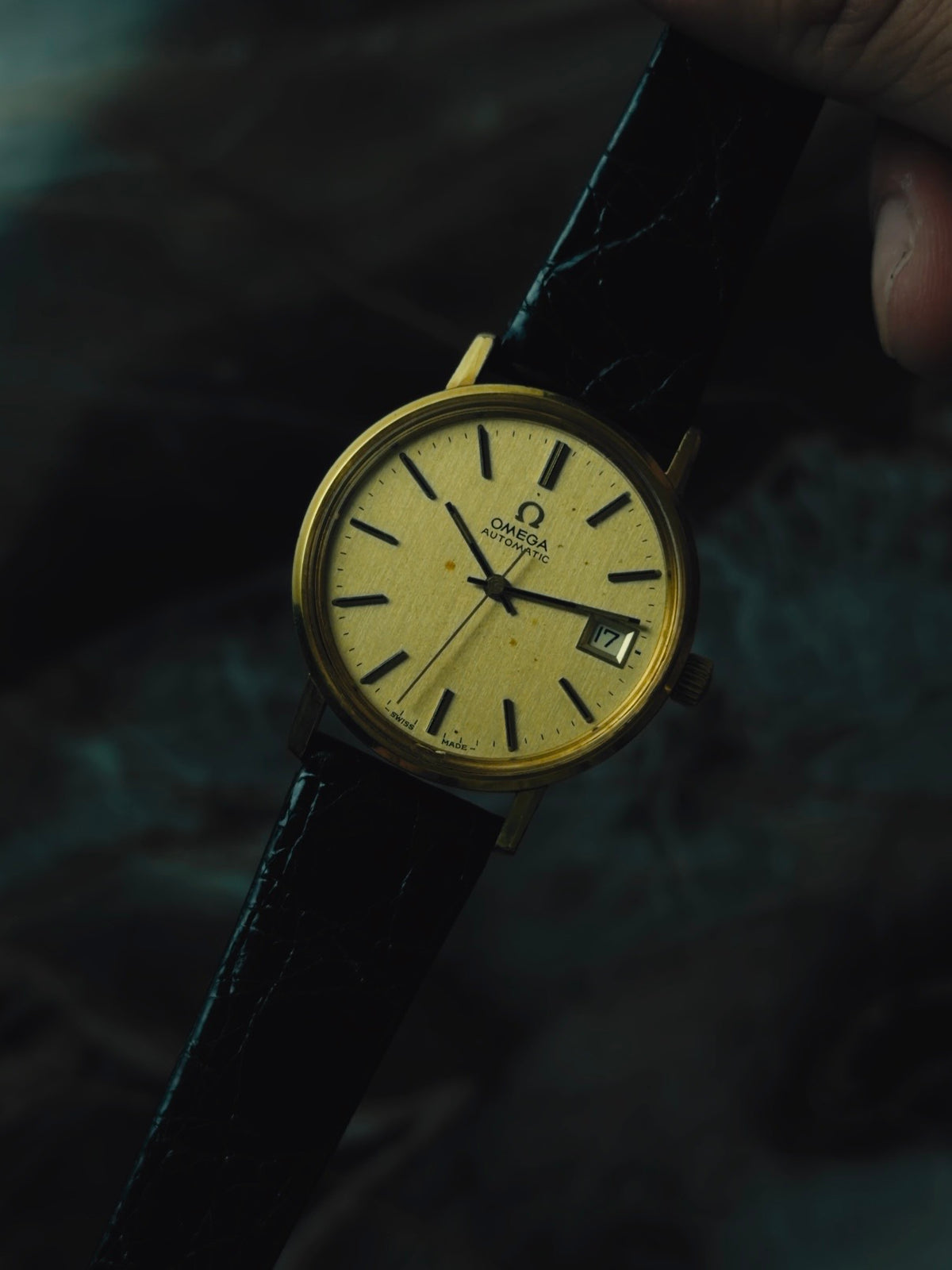 OMEGA "Japan Dial" Champagne Patina 1960s