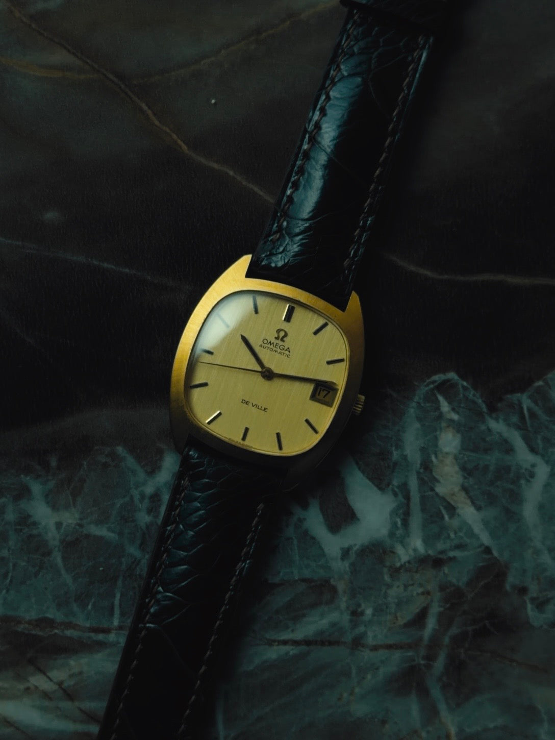 OMEGA De Ville Champagne Dial 1970s