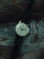 OMEGA "Quarter Arabic" Silver Dial 1950s