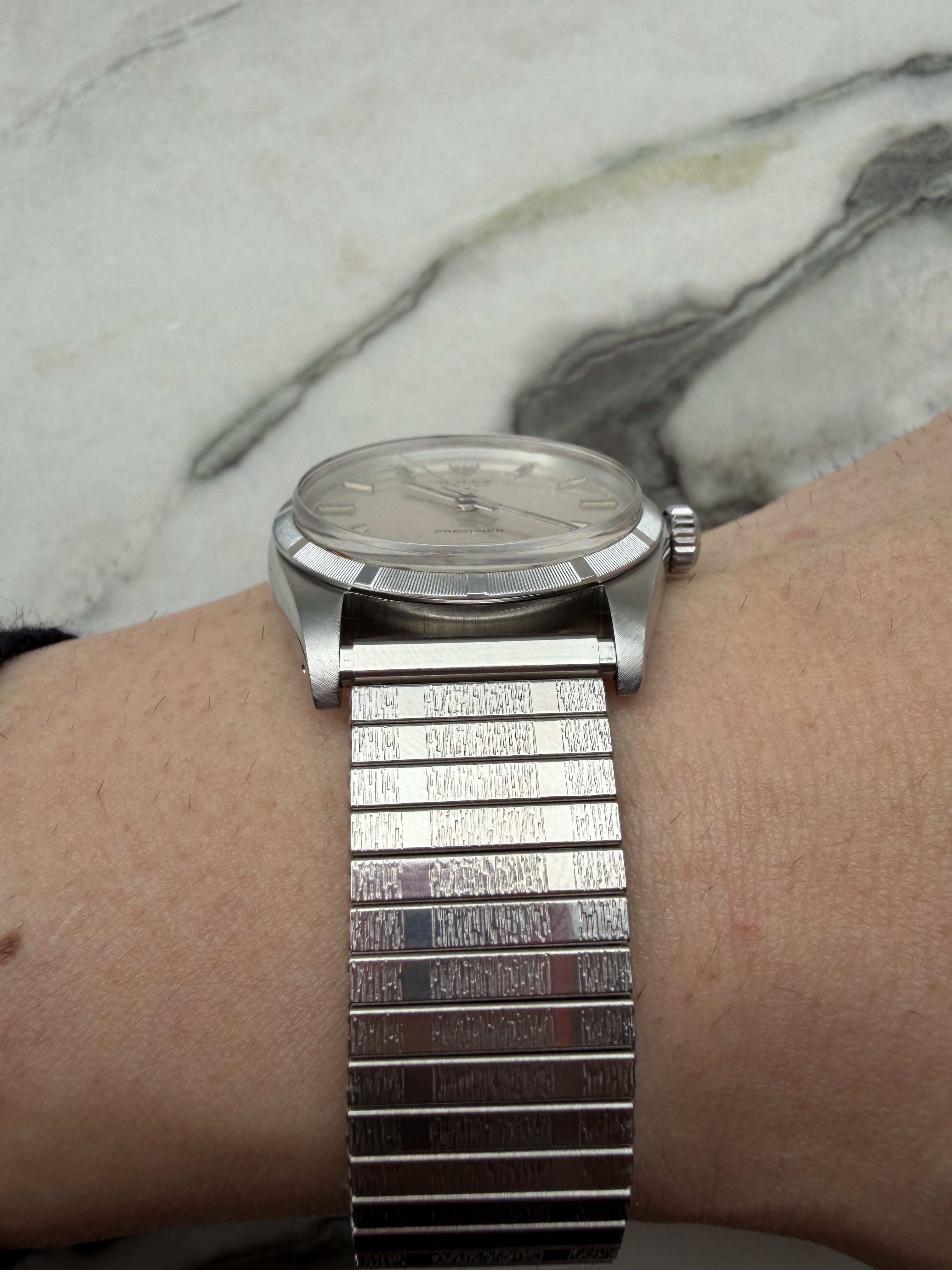 ROLEX Oyster Precision Silver Dial 1966