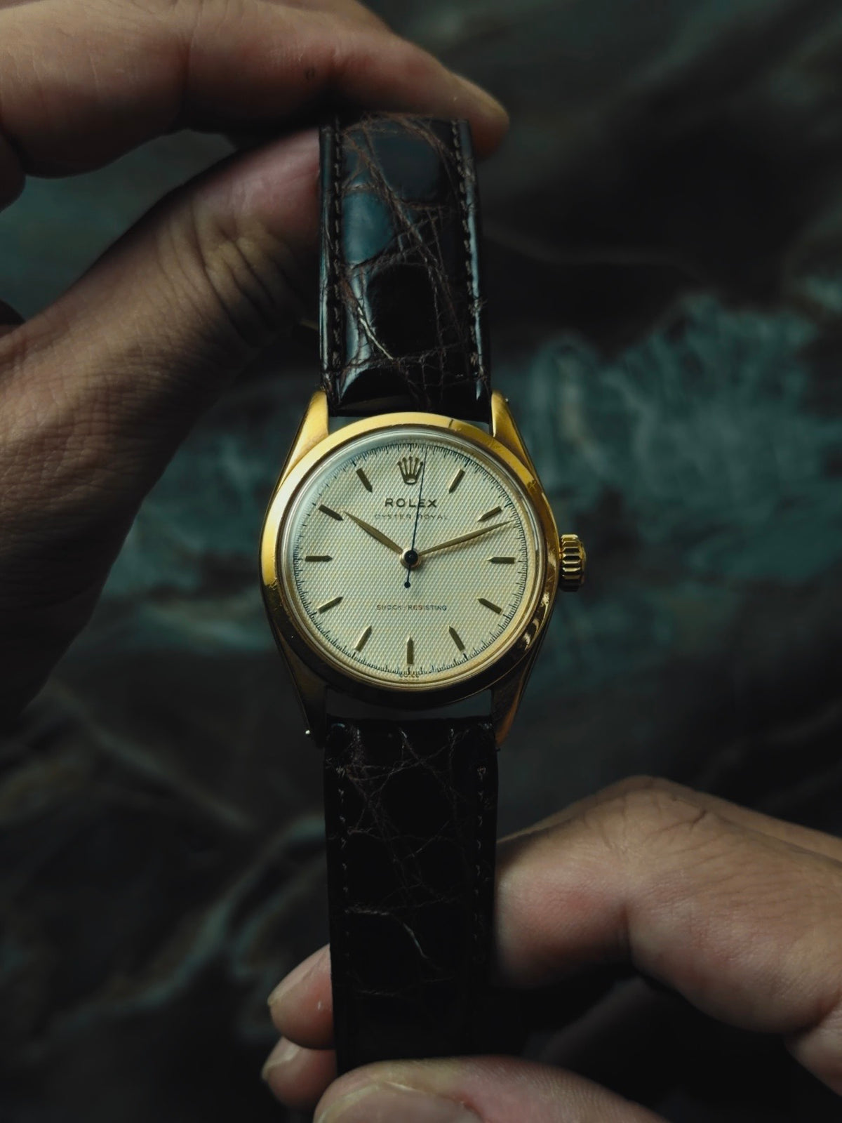 ROLEX Oyster Royal Guilloche Dial 1950s｜ロレックス ヴィンテージ時計 - 12