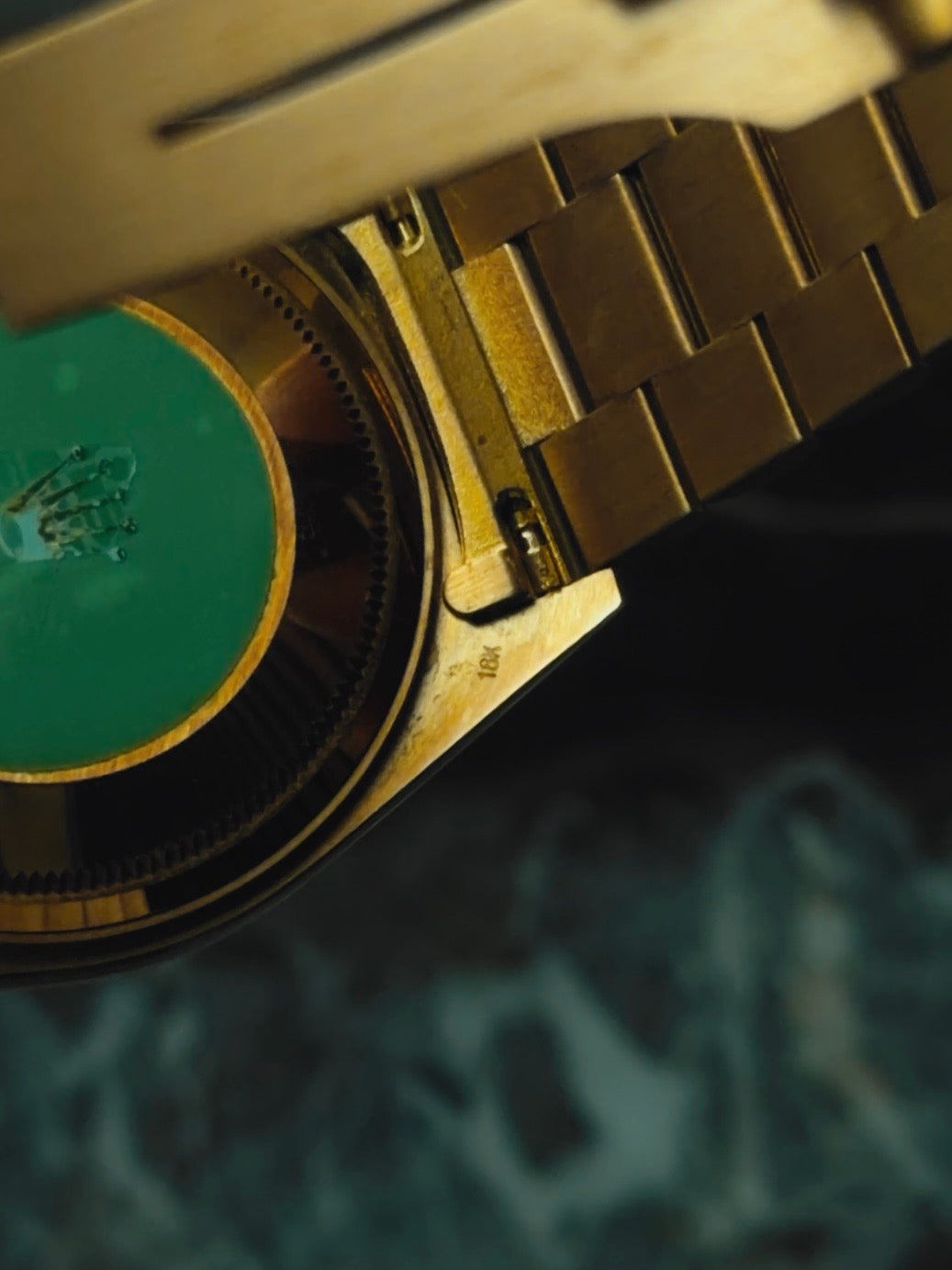 ROLEX Oyster Perpetual Day-Date Black Dial 18K Gold 1988｜ロレックス ヴィンテージ時計 - 12