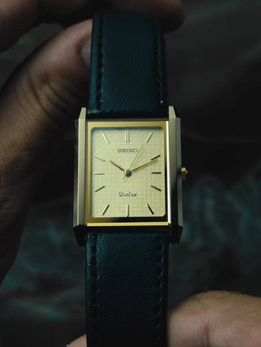 SEIKO DOLCE Rectangular "Champagne Dial" 1996｜セイコー ヴィンテージ時計 - 12