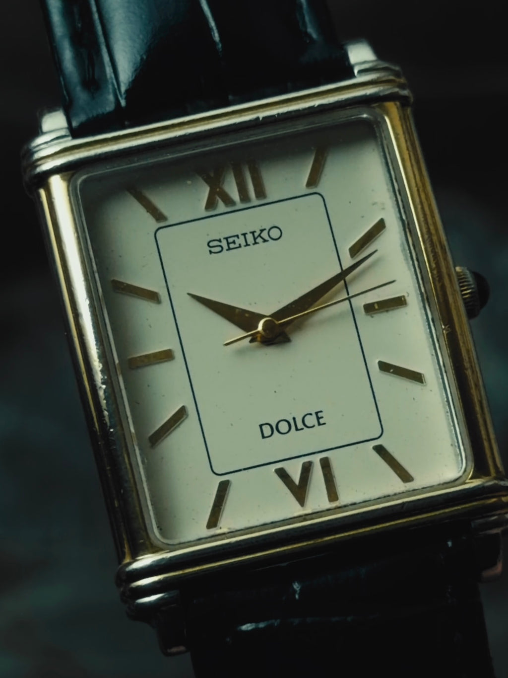 SEIKO Dolce Rectangular Ivory Dial Quartz 1994｜セイコー ヴィンテージ時計 - 12