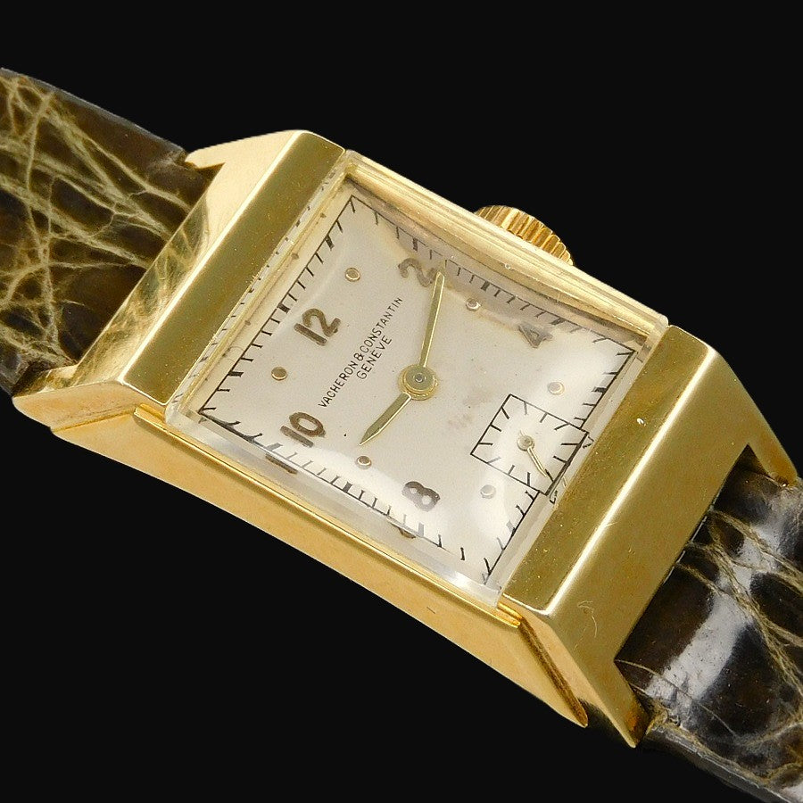 VACHERON CONSTANTIN 18k REQUTANGULAR 1940s