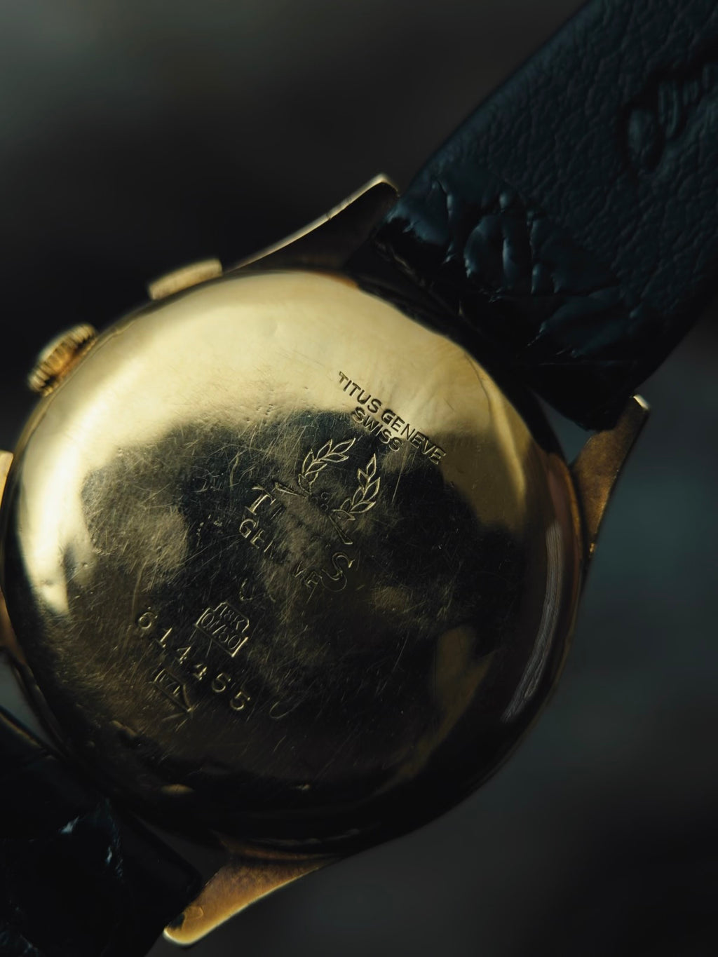 TITUS 18k Rose Gold Chronograph
