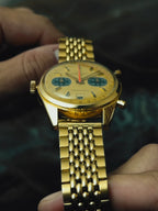 BREITLING 18K Yellow Gold CHRONO-MATIC 1969s｜ブライトリング ヴィンテージ時計 - 13