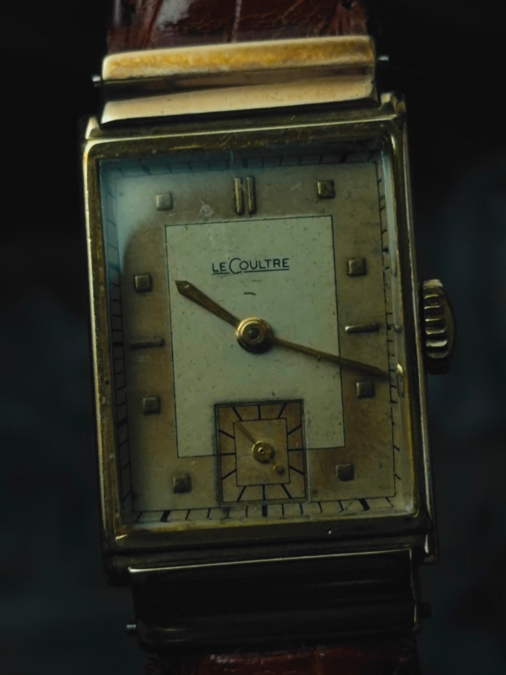 LECOULTRE 10KGF “Champagne Two-Tone” 1940s｜ルクルト ヴィンテージ時計 - 13