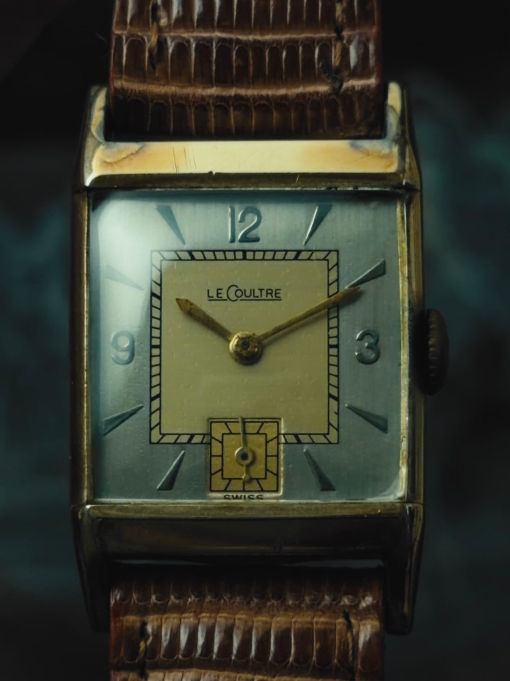 LECOULTRE 10KGF “Arabic Two-Tone” Dial 1940s｜ルクルト ヴィンテージ時計 - 13