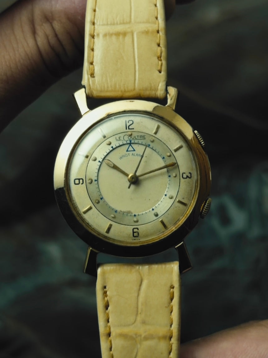 LECOULTRE Wrist Alarm 10K GF 1950s｜ルクルト ヴィンテージ時計 - 13