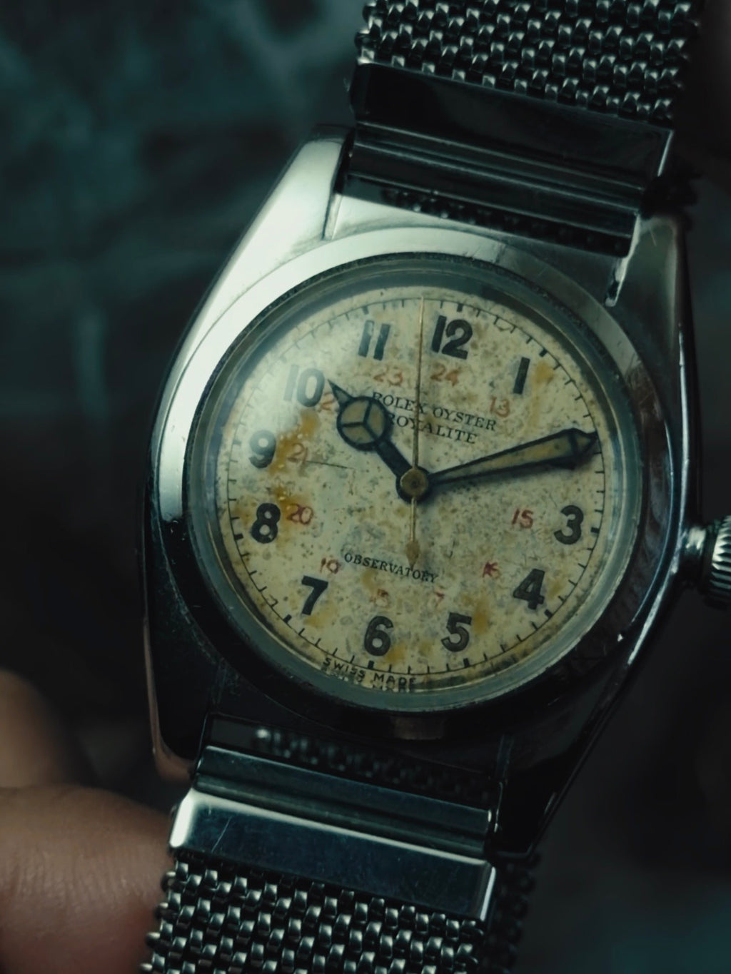 ROLEX Oyster Royalite "Observatory Dial" 1941