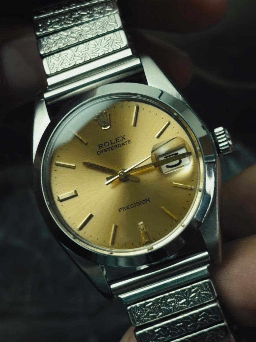 ROLEX Oysterdate Precision Champagne Dial 1966s