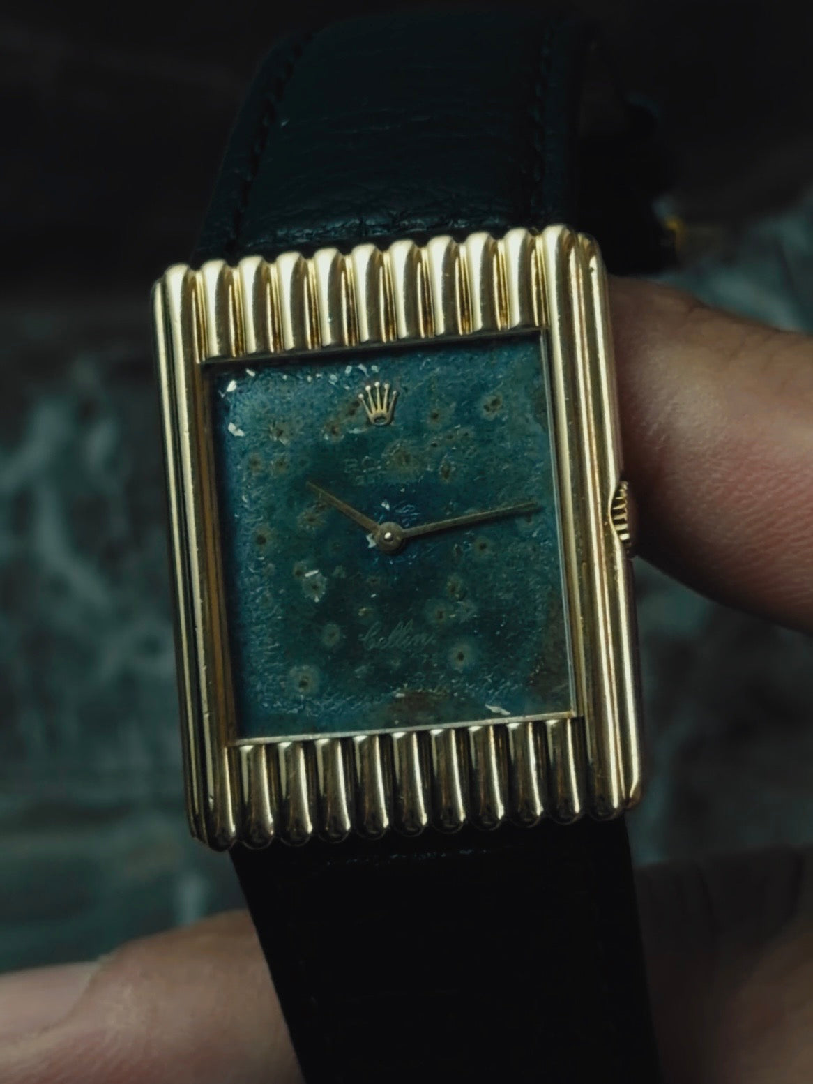 ROLEX Cellini "Abyss" Patina Dial 1976