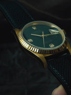 ROLEX Oyster Perpetual Datejust Onyx Diamond Dial 1996