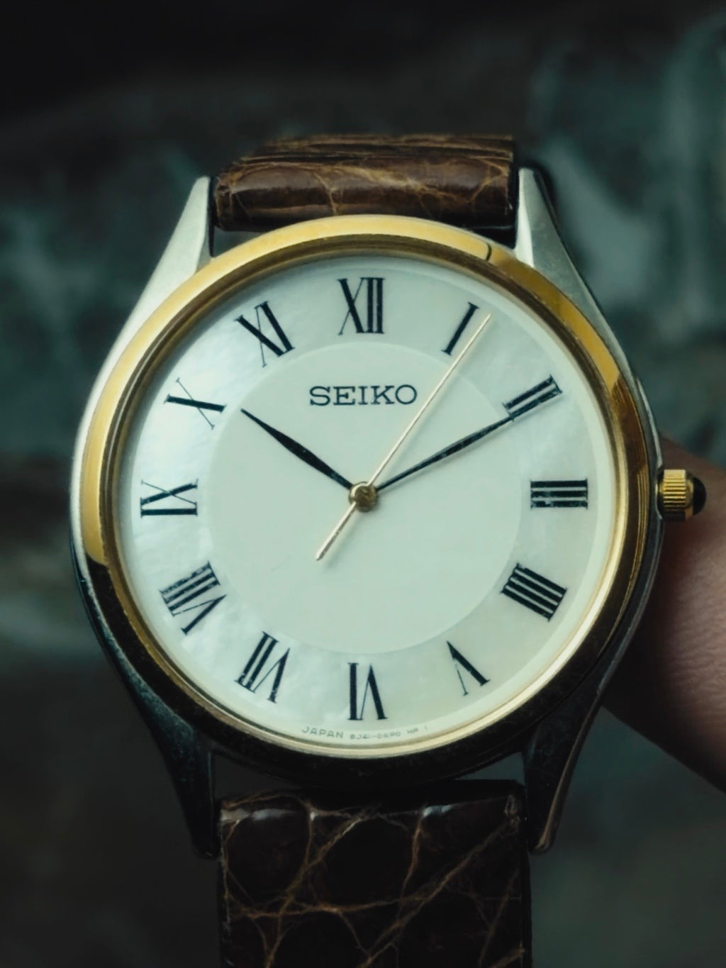 SEIKO Two-Tone "Ivory Roman" Quartz 1990s｜セイコー ヴィンテージ時計 - 13