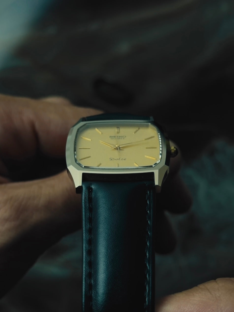 SEIKO Dolce Golden Textured Dial Quartz 1983｜セイコー ヴィンテージ時計 - 13