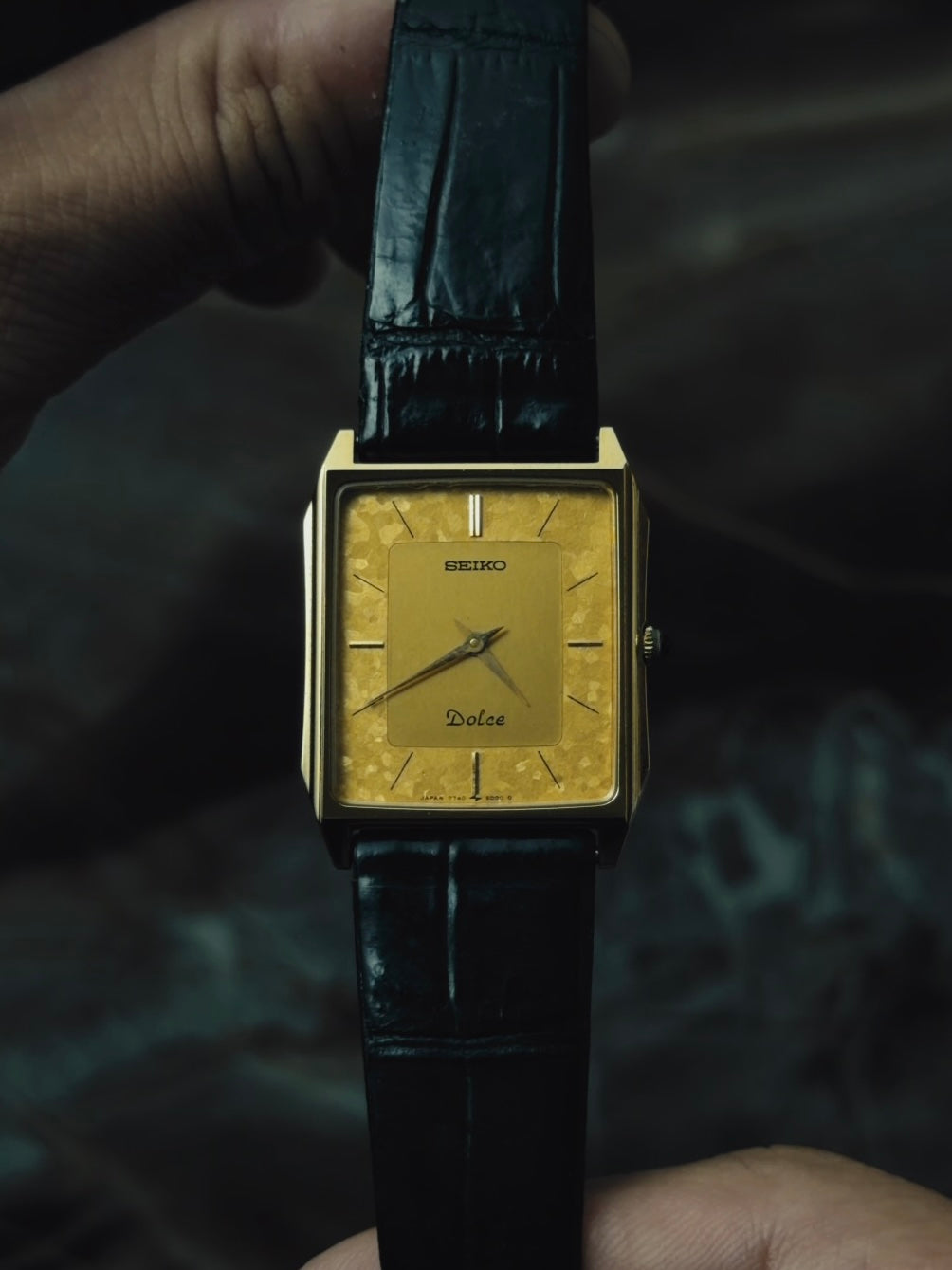 SEIKO Dolce Gold Textured Dial Quartz 1986｜セイコー ヴィンテージ時計 - 13