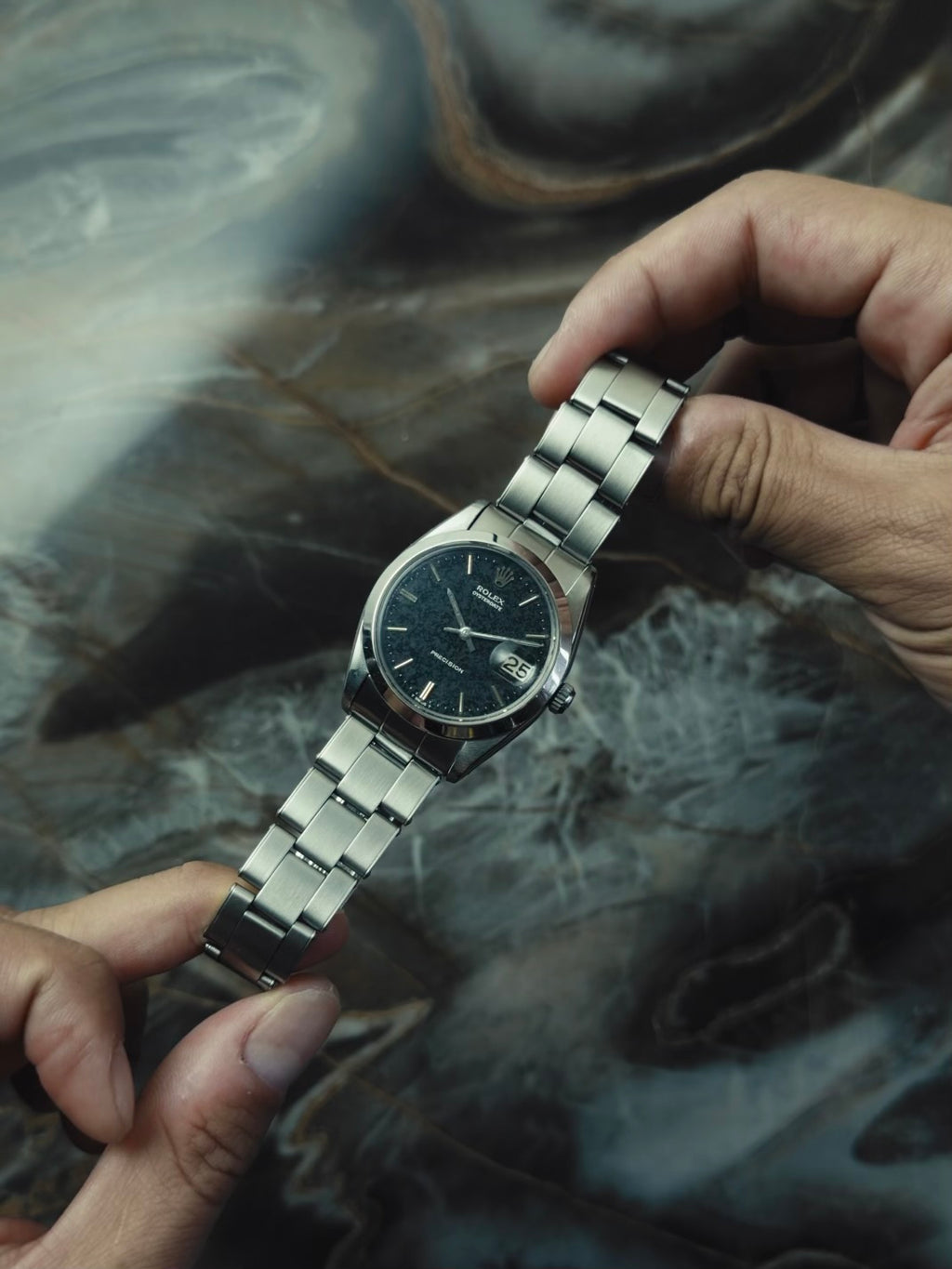 ROLEX 6694 Oysterdate “Midnight Tropical Dial” 1965s