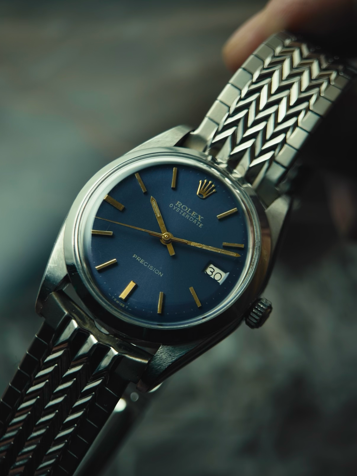 ROLEX Oysterdate Precision 6694 SS 1966s