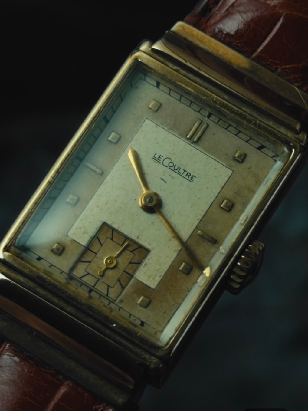 LECOULTRE 10KGF “Champagne Two-Tone” 1940s｜ルクルト ヴィンテージ時計 - 14