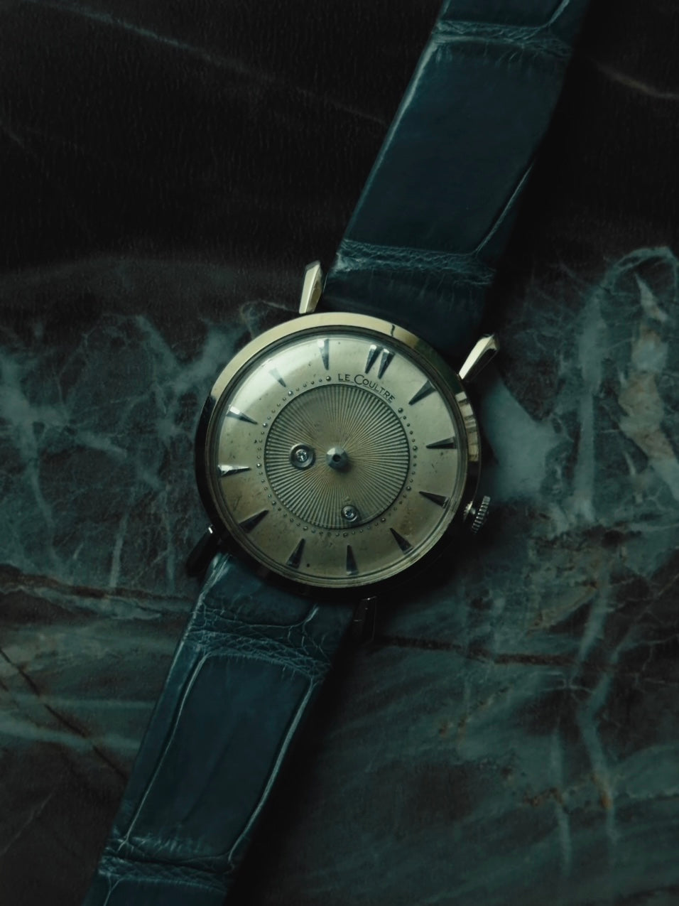 LECOULTRE 14K White Gold "Mystery Dial" 1960s｜ジャガー・ルクルト ヴィンテージ時計 - 14