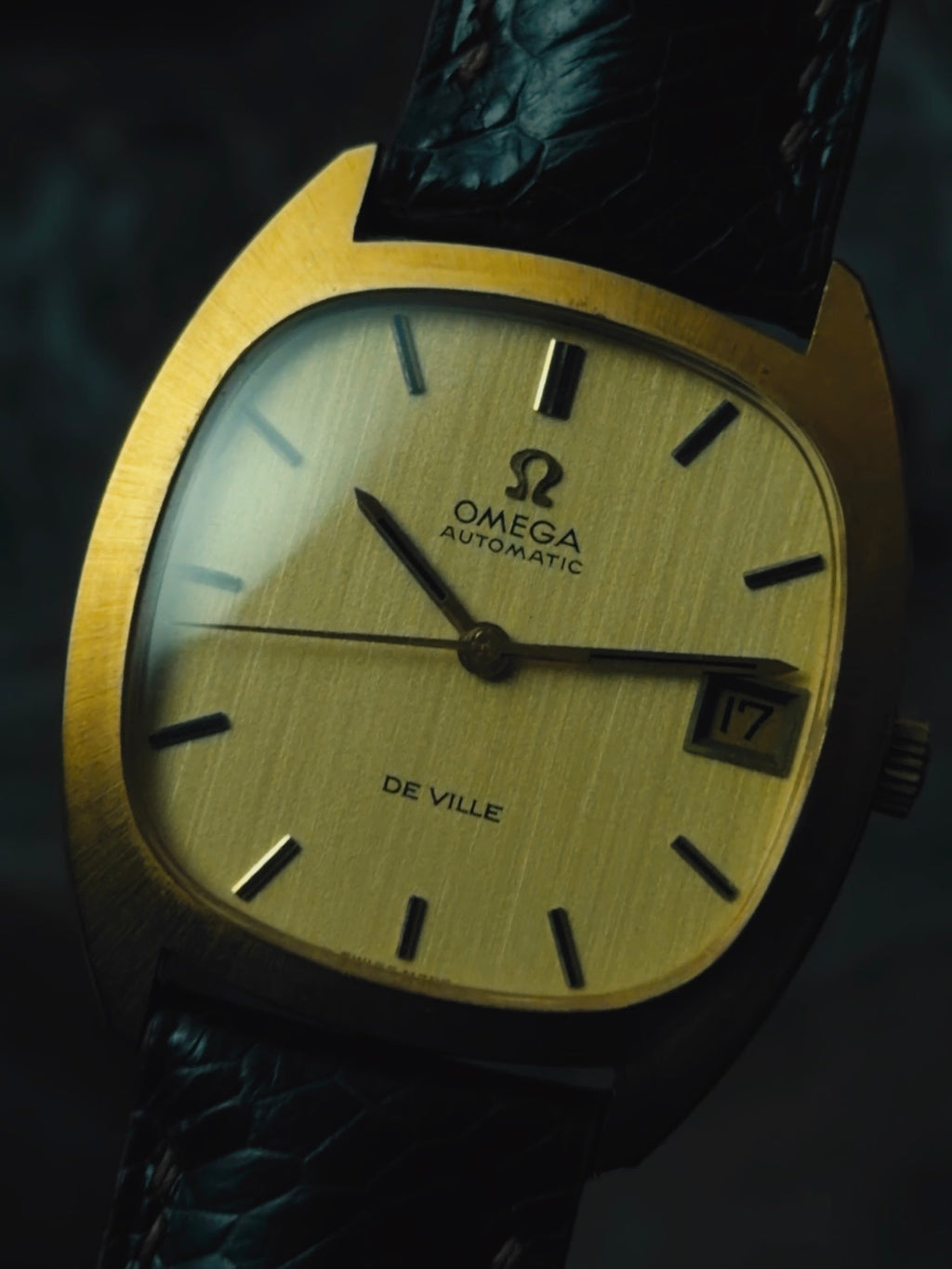 OMEGA De Ville Champagne Dial 1970s