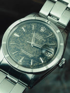 ROLEX Oyster Perpetual Date Obsidian Patina Dial 1964s